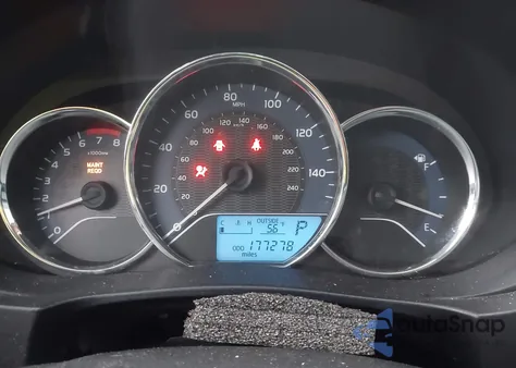 2014 Toyota Corolla Le из США, поврежденный, VIN 2T1BURHE1EC034849